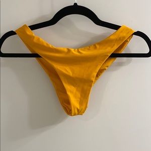 Cheeky Yellow Bikini Bottoms